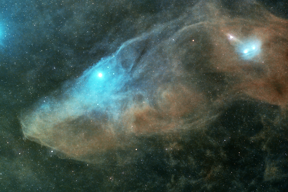 IC 4592 Blue Horsehead Nebula Telescope Live